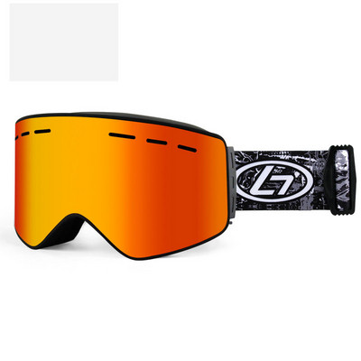 2022 m. nauji magnetiniai slidinėjimo akiniai Dvisluoksniai nerasojantys suaugusiųjų kaukė Vyrai Moteriški lauko sportiniai akiniai Dviračių slidinėjimo snieglenčių akiniai