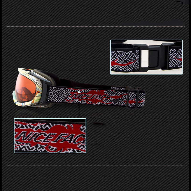 2022 Noi ochelari de schi cu două straturi, anti-aburire, sporturi în aer liber, bărbați, femei, ochelari, alpinism, ciclism, snowboard, ochelari, mască de schi