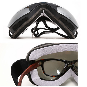 Χειμερινά ανδρικά γυαλιά για σκι Γυναικεία γυαλιά χιονιού βουνού κατά της ομίχλης Αθλητικά ανδρικά γυαλιά σκι Γυαλιά ηλίου εξωτερικού χώρου με διπλό κινητήρα