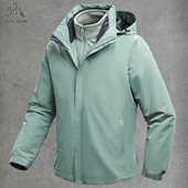 Moteriška vyriška slidinėjimo striukė vandeniui atspari žieminė striukė Šilta kalnų sniego striukė lauko turizmui žygiams Žvejybos mėgėjams Drabužiai