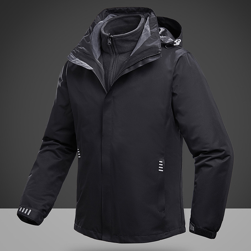 Moteriška vyriška slidinėjimo striukė vandeniui atspari žieminė striukė Šilta kalnų sniego striukė lauko turizmui žygiams Žvejybos mėgėjams Drabužiai