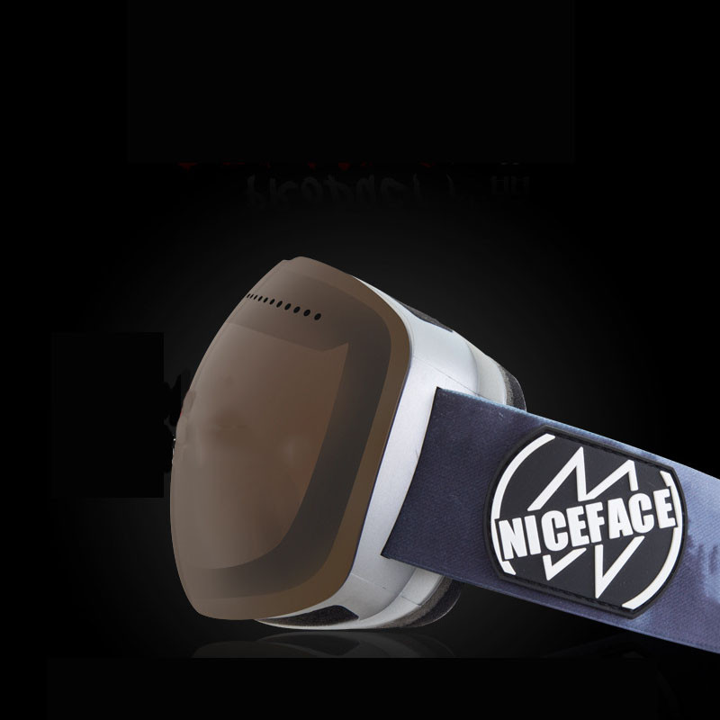 Nauja žieminė slidinėjimo kaukė Dvisluoksniai nuo rasojimo lauko sportiniai akiniai, atsparūs vėjui, slidinėjimo dviratininkams, vyrams, moterims