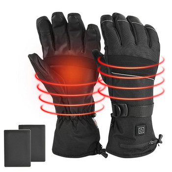 Отопляеми ръкавици за зимно каране на ски Отопляеми термични ръкавици Акумулаторна термична ръкавица за колоездене Ръкавица с 3 предавки, регулируема на цял пръст