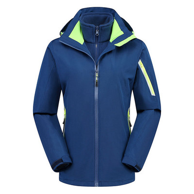 Vyriška ir moteriška slidinėjimo striukė Vandeniui atspari vėjui lauko sportinė sniego striukė Moteriška žiemos kostiumas Storas šiltas slidinėjimo snieglenčių striukė