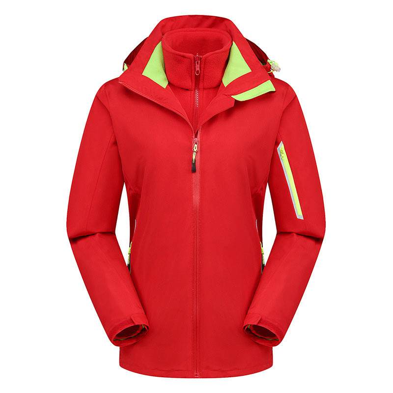 Vyriška ir moteriška slidinėjimo striukė Vandeniui atspari vėjui lauko sportinė sniego striukė Moteriška žiemos kostiumas Storas šiltas slidinėjimo snieglenčių striukė