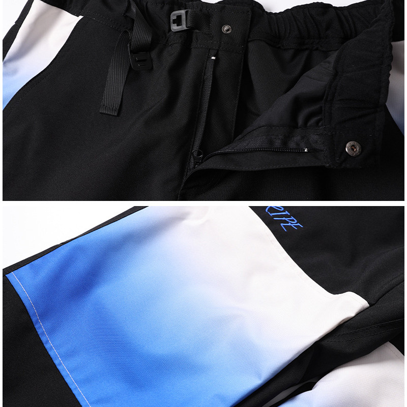 2022 m. žiemos vyrų slidinėjimo kelnės Sportinės moteriškos snieglenčių kelnės Lauko moteriškos slidinėjimo kombinezonai Neperšlampami vyriški žygio sportiniai drabužiai