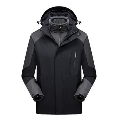 Slidinėjimo striukė vyrų ir moterų vandeniui atspari vėjui snieglenčių striukės moteriškos storos šilto sniego kostiumai lauko dviračių kempingų prekės ženklas