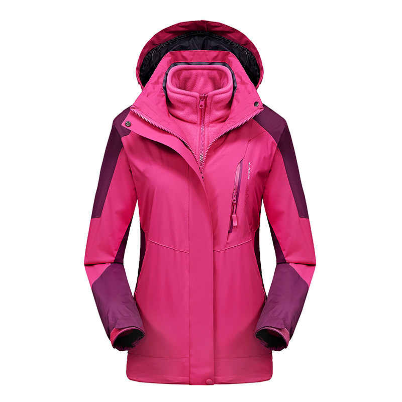 Slidinėjimo striukė vyrų ir moterų vandeniui atspari vėjui snieglenčių striukės moteriškos storos šilto sniego kostiumai lauko dviračių kempingų prekės ženklas