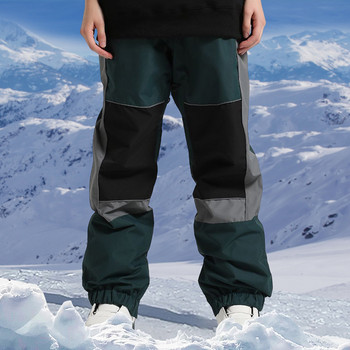 Αθλητικό παντελόνι σκι Χαλαρά ανδρικά παντελόνια snowboard Χειμερινά παντελόνια Γυναικεία υπαίθρια γυναικεία σκι Αδιάβροχα ανδρικά ρούχα πεζοπορίας