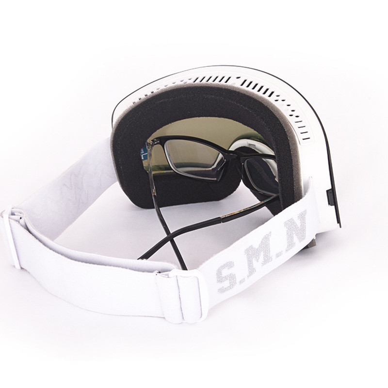 Kalnų Vyriški Slidinėjimo Akiniai Moteriški Sniego akiniai nuo Rūko Vyriški Magnetiniai Sniego akiniai Sportiniai Moterų Motociklų Kaukė Dvisluoksnė Vyriška Kaukė