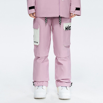 2022 m. žiemos Naujos slidinėjimo kelnės Moteriškos lauko sportinės kelnės nuo vėjo atsparios snieglentės Vyriškos neperšlampamos slidės tiesios šiltos sniego kombinezono kostiumas