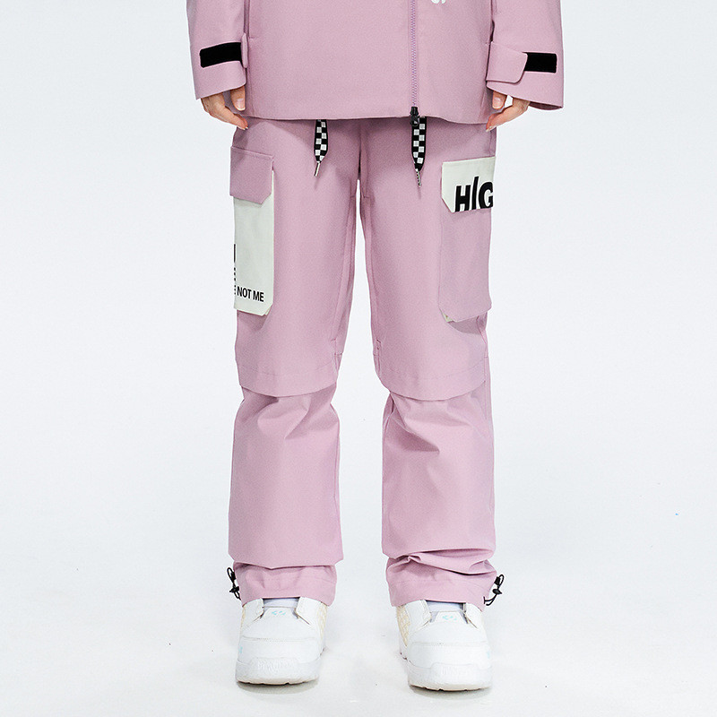 2022 m. žiemos Naujos slidinėjimo kelnės Moteriškos lauko sportinės kelnės nuo vėjo atsparios snieglentės Vyriškos neperšlampamos slidės tiesios šiltos sniego kombinezono kostiumas