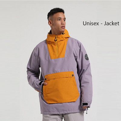 Žieminė Nauja Slidinėjimo striukė Moteriška Vyriška lauko snieglenčių kostiumas Šiltas slidinėjimo kostiumas su gobtuvu, vėjui atsparus vandeniui atsparus drabužis žygiams skirtos striukės viršus