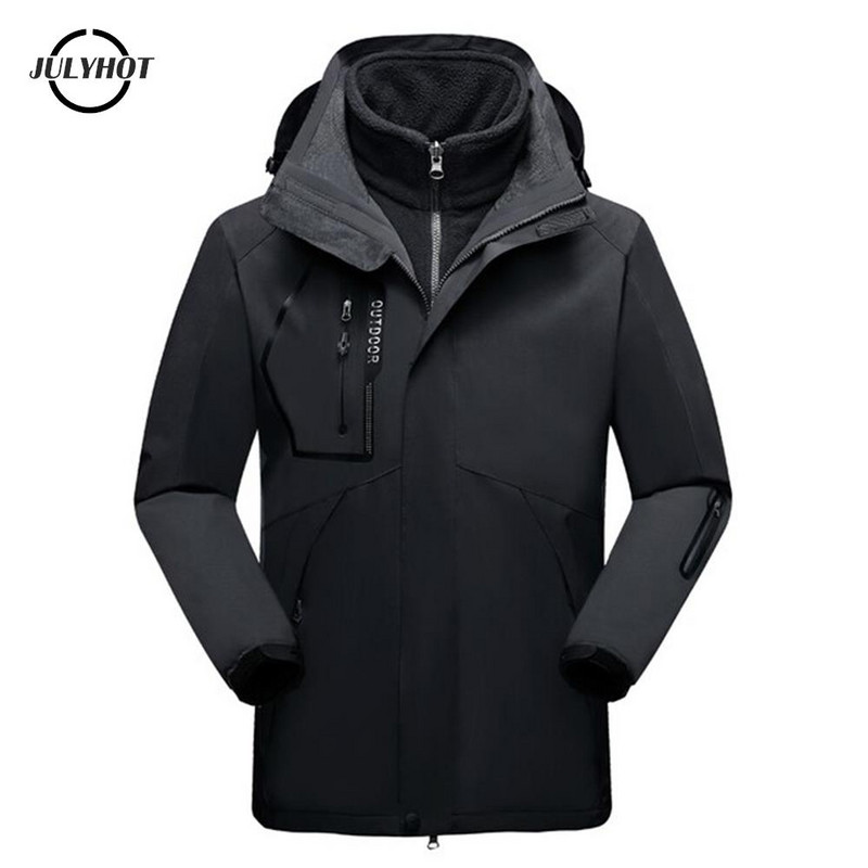 3 viename striukė Slidinėjimo snieglenčių apranga Moterų slidinėjimo apranga žiemai, šiltas slidinėjimo gobtuvų rinkinys Neperšlampami vėjui atsparūs slidinėjimo drabužiai