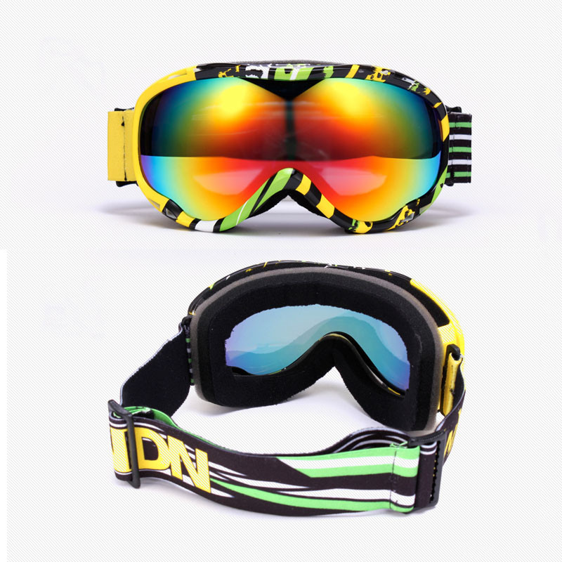 2022 m. nauji dviejų sluoksnių slidinėjimo akiniai nuo rasojimo akiniai nuo sniego, vėjo nepraleidžiantys lauko sportiniai vyrai, moterys, moterys „Googles“ slidinėjimo dviračių snieglenčių kaukė