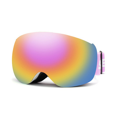 Žieminiai moterų slidinėjimo akiniai kalnų moterys sniego akiniai sportiniai nuo rasojimo vyriški slidinėjimo akiniai lauko dvivietis vyriškis motociklo akiniai nuo saulės