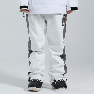 Naujos žieminės moteriškos slidinėjimo kelnės, snieglenčių kelnės, vyriškos, neperšlampamos lauko slidinėjimo kombinezonai, atsparūs vėjui, slidinėjimo įranga, vyriškos kelnės