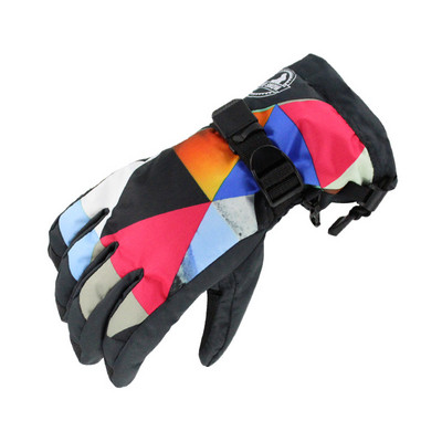 Lauke šiltos vyriškos sniego pirštinės Žiemos sportas Moteriškos slidinėjimo pirštinės Kalnų Vyro Pirštinės Neperšlampamos Šildomos Moteriški rūbai su pirštinėmis