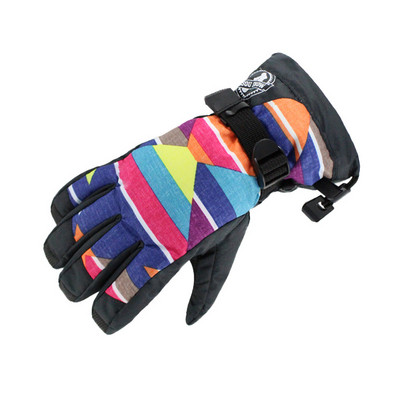 Lauke šiltos vyriškos sniego pirštinės Žiemos sportas Moteriškos slidinėjimo pirštinės Kalnų Vyro Pirštinės Neperšlampamos Šildomos Moteriški rūbai su pirštinėmis