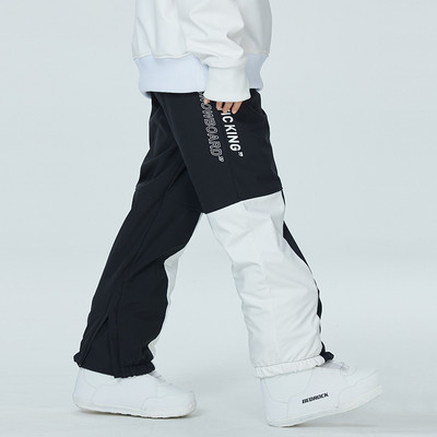 2022 m. Naujos Slidinėjimo kelnės Moteriški Kombinezonai Žieminiai Kelnaitės Vyriški Lauko Sportas Snieglenčių kostiumas Moteriškos sniego kelnės Šiltos Vėjo Neperšlampamos