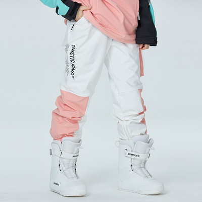 2022 m. Naujos Slidinėjimo kelnės Moteriški Kombinezonai Žieminiai Kelnaitės Vyriški Lauko Sportas Snieglenčių kostiumas Moteriškos sniego kelnės Šiltos Vėjo Neperšlampamos