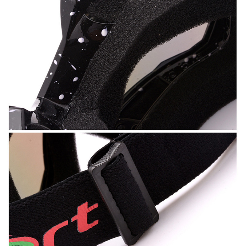 Kalnų magnetiniai sniego akiniai nuo rasojimo Moteriški slidinėjimo akiniai Sportiniai Vyrai Motocross Googles Moteriškos lauko vėjui atsparios vyriškos motociklų kaukės