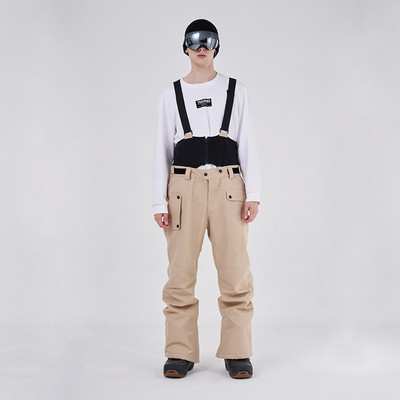 Moteriškos slidinėjimo kelnės snieglenčių kelnės Žieminiai vandeniui atsparūs moteriški sniego kombinezonai lauke sportiniai slidinėjimo kombinezonai nuo vėjo moteriškos sniego kelnės