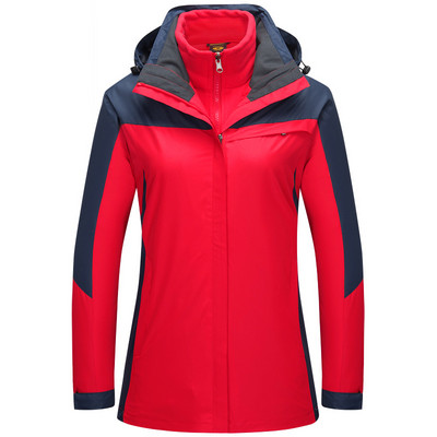 2022 m. Naujoji Rusija, žieminė slidinėjimo striukė, vyriška, moteriška, neperšlampama, atspari vėjui, stora, šilta 3 viename snieglenčių paltai, lauko sportiniai sniego kostiumai