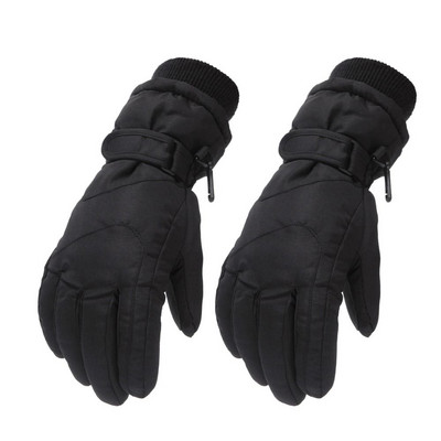 Atsparus vėjui Skirtas Čiuožimui Snieglente Sportui Jodinėjimui Pirštinės ilgomis rankovėmis Pirštinės Vaikams Slidinėjimo Pirštinės Storos Šiltos