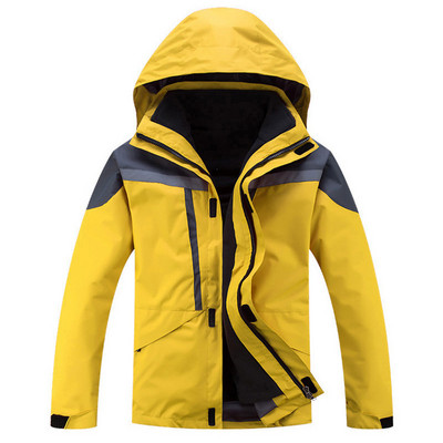 Nauja žieminė stora šilta slidinėjimo striukė Vyriška neperšlampama vėjui atspari slidinėjimo ir snieglenčių striukė Vyriška sniego kostiumai lauko apranga