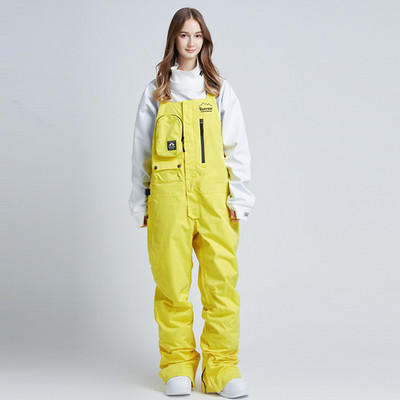 2022 m. sniego kombinezonas Vyriški slidinėjimo kelnės moteriškos lauko sportinės neperšlampamos vyriškos kalnų slidinėjimo kelnės moteriškos kombinezonai snieglenčių drabužiai