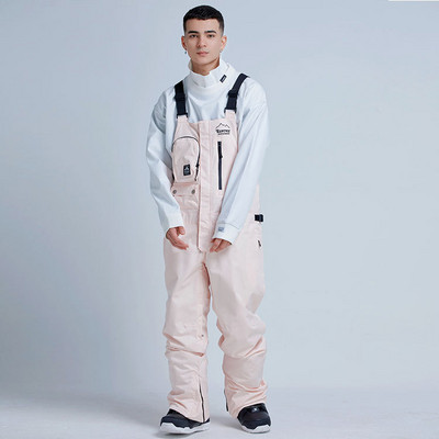 2022 m. sniego kombinezonas Vyriški slidinėjimo kelnės moteriškos lauko sportinės neperšlampamos vyriškos kalnų slidinėjimo kelnės moteriškos kombinezonai snieglenčių drabužiai