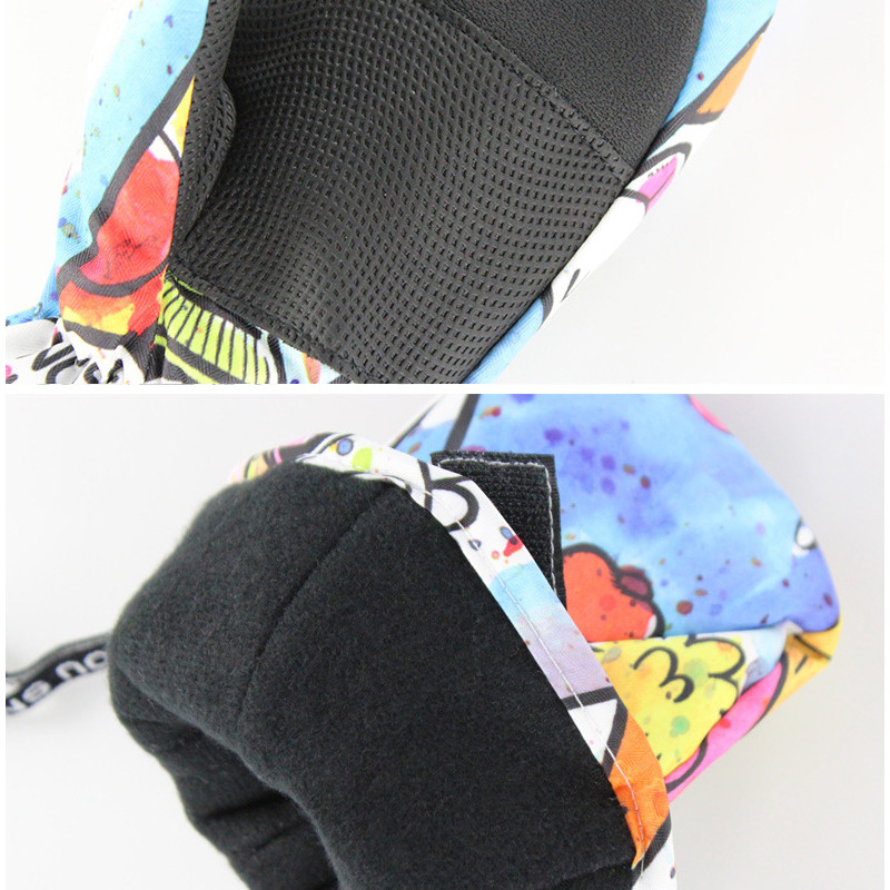 Sporto kalnų vaikų slidinėjimo kumštinės pirštinės Žiemos kūdikiui berniukui mergaitei sniego pirštinės lauke vaikams pirštinės vandeniui atsparios šiltos kūdikių pirštinės