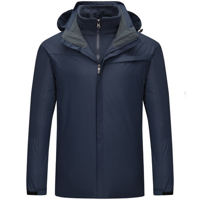 Snieglentės vandeniui atsparūs viršutiniai drabužiai Aukštos kokybės kalnų sniego paltai Vyriški slidinėjimo striukės Lauko slidinėjimo įranga 3 viename žieminė striukė