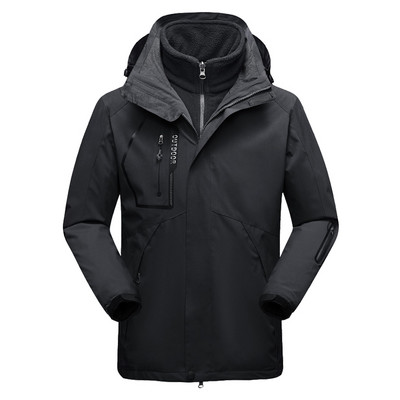 Vyriškos slidinėjimo striukės Žieminiai 2 viename Neperšlampami snieglenčių drabužiai Slidinėjimo striukė Sportinė Snieginė Slidinėjimo Striukė Kempingo Žygio striukė