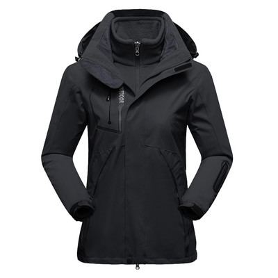 2021 m. žiemos slidinėjimo striukė Moteriška aukštos kokybės vandeniui atspari šilta moteriška sniego striukė slidinėjimo ir snieglentės 3 viename prekės ženklas