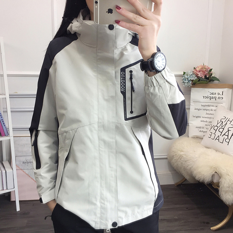 2021 m. žiemos slidinėjimo striukė Moteriška aukštos kokybės vandeniui atspari šilta moteriška sniego striukė slidinėjimo ir snieglentės 3 viename prekės ženklas