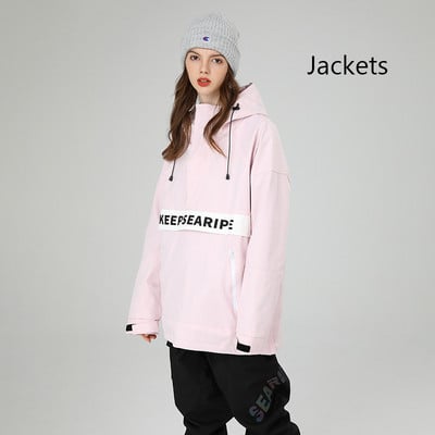 2022 m. Naujas Moteriškas džemperis Slidinėjimo kostiumas Lauko Sportas Snieglenčių Striukės Vyriškos Žieminės Viršūnės Drabužiai Slidinėjimo striukės Neperpučiamos vėjui atsparios vandeniui paltai