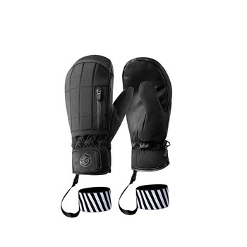 Γάντια Ski Snowmobile Winter Gloves Fleece Ζεστά γάντια Snowboard με αντιανεμικό και αδιάβροχο