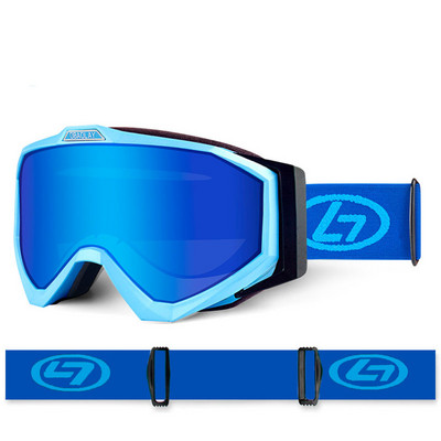 Nauji cilindriniai slidinėjimo akiniai Dvisluoksniai nerasojantys žieminiai lauko sportai Vyrai Moteriški slidinėjimo akiniai dviračių slidinėjimo snieglenčių kaukė