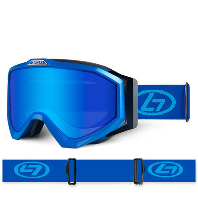 Nauji cilindriniai slidinėjimo akiniai Dvisluoksniai nerasojantys žieminiai lauko sportai Vyrai Moteriški slidinėjimo akiniai dviračių slidinėjimo snieglenčių kaukė