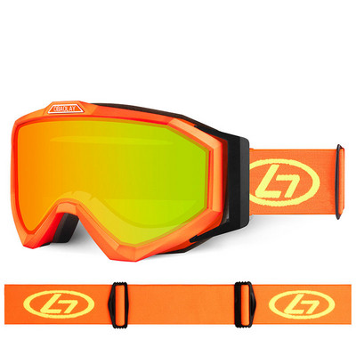 Nauji cilindriniai slidinėjimo akiniai Dvisluoksniai nerasojantys žieminiai lauko sportai Vyrai Moteriški slidinėjimo akiniai dviračių slidinėjimo snieglenčių kaukė