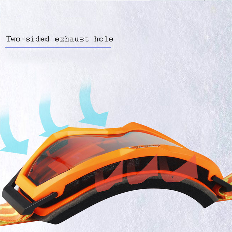 Nauji cilindriniai slidinėjimo akiniai Dvisluoksniai nerasojantys žieminiai lauko sportai Vyrai Moteriški slidinėjimo akiniai dviračių slidinėjimo snieglenčių kaukė