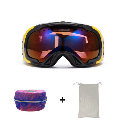 2022 m. nauji žieminiai slidinėjimo akiniai vyrams, moteriški, dvisluoksniai akiniai nuo rasojimo