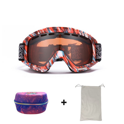 2022 m. nauji žieminiai slidinėjimo akiniai vyrams, moteriški, dvisluoksniai akiniai nuo rasojimo