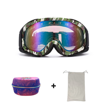 2022 m. nauji žieminiai slidinėjimo akiniai vyrams, moteriški, dvisluoksniai akiniai nuo rasojimo