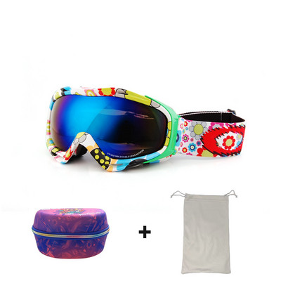 2022 m. nauji žieminiai slidinėjimo akiniai vyrams, moteriški, dvisluoksniai akiniai nuo rasojimo