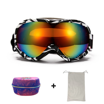 2022 m. nauji žieminiai slidinėjimo akiniai vyrams, moteriški, dvisluoksniai akiniai nuo rasojimo