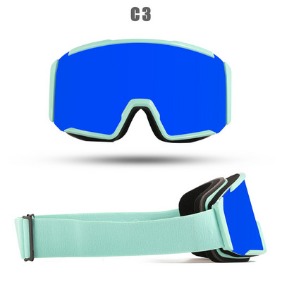 2022 m. nauji dviejų sluoksnių slidinėjimo akiniai nuo rasojimo suaugusiems vyrams Moterų sniego kaukė slidinėjimo akiniai Alpinizmo dviračių slidinėjimo snieglenčių akiniai