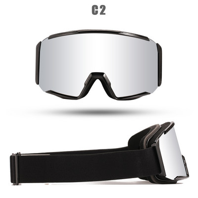 2022 m. nauji dviejų sluoksnių slidinėjimo akiniai nuo rasojimo suaugusiems vyrams Moterų sniego kaukė slidinėjimo akiniai Alpinizmo dviračių slidinėjimo snieglenčių akiniai
